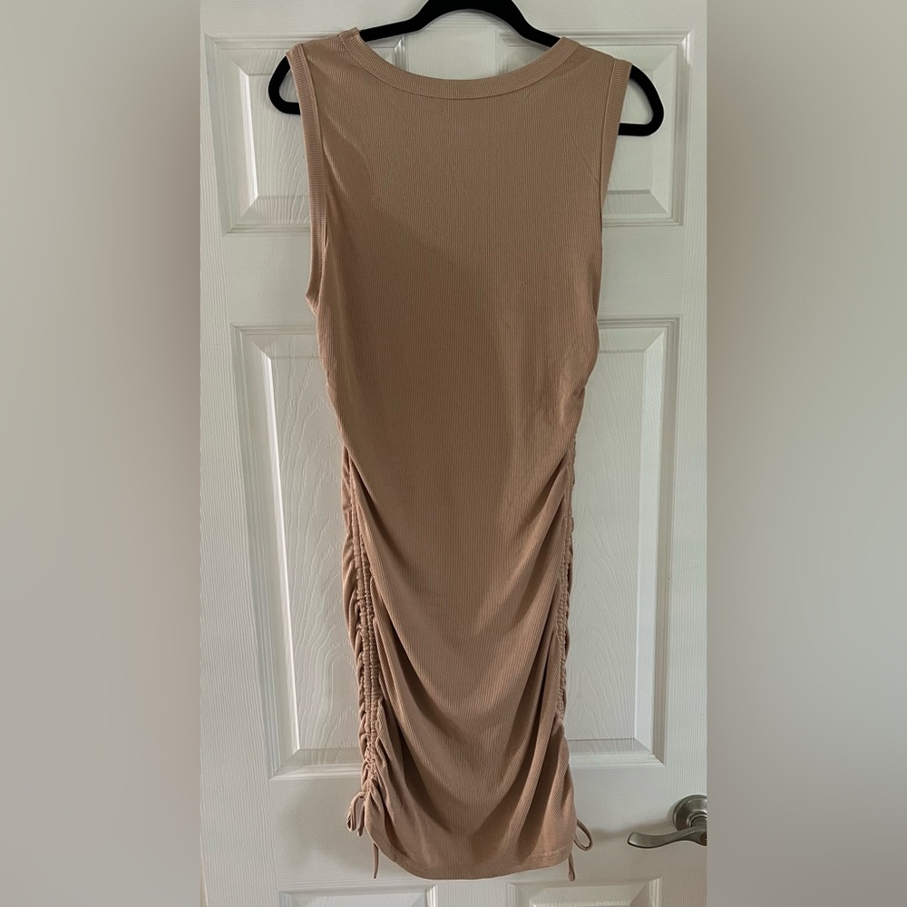 Tank Top Ribbed Mini Dress - Picture 2 of 4